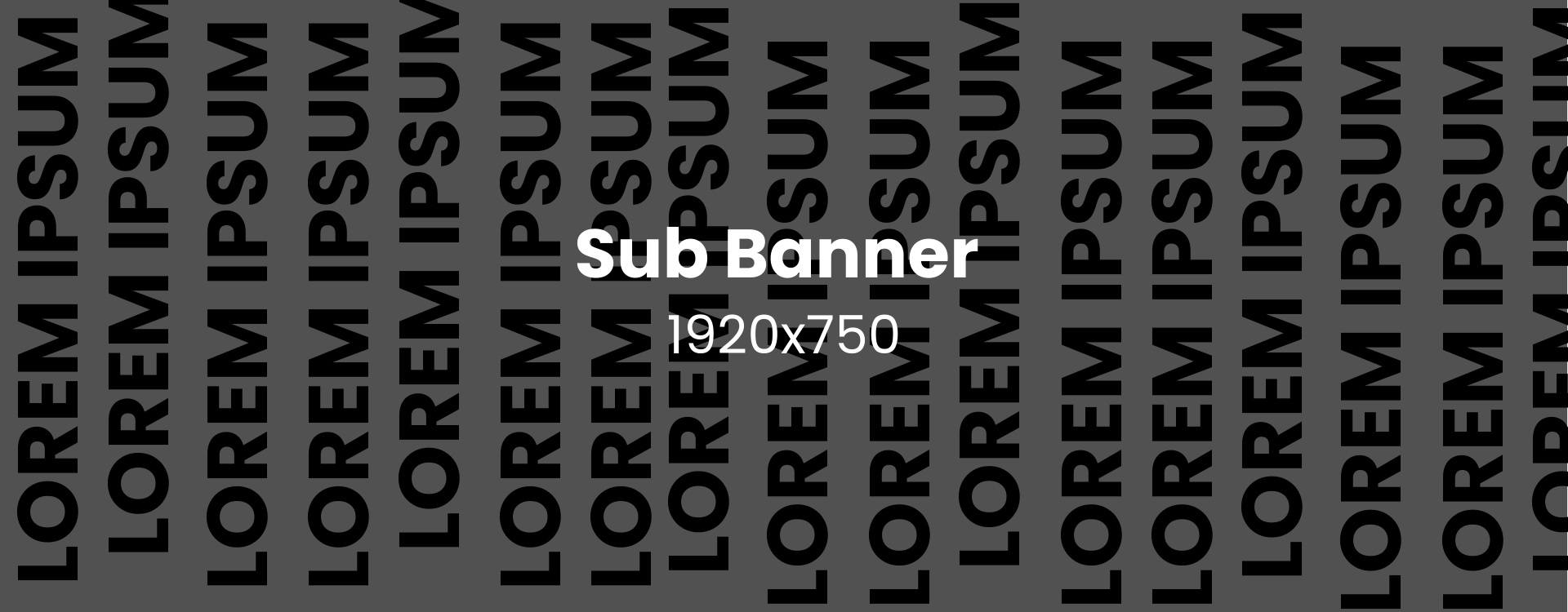 sub banner